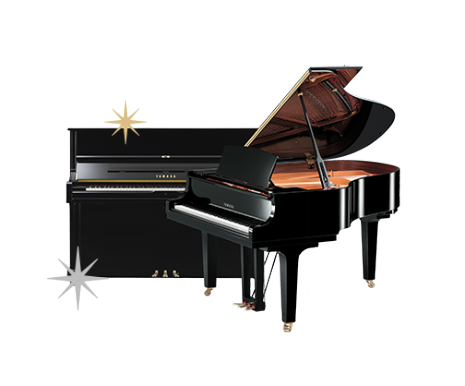 Holiday pianos
