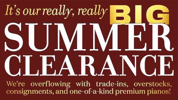 Really, Really Big Limited Time Summer Clearance